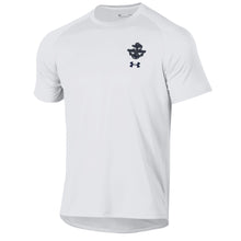 Load image into Gallery viewer, Navy Under Armour 2023 Rivalry Anchor Silent Service Spine Tech T-Shirt (White)