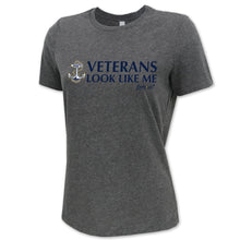 Load image into Gallery viewer, Navy Vet Looks Like Me Ladies T-Shirt