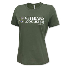 Load image into Gallery viewer, Navy Vet Looks Like Me Ladies T-Shirt