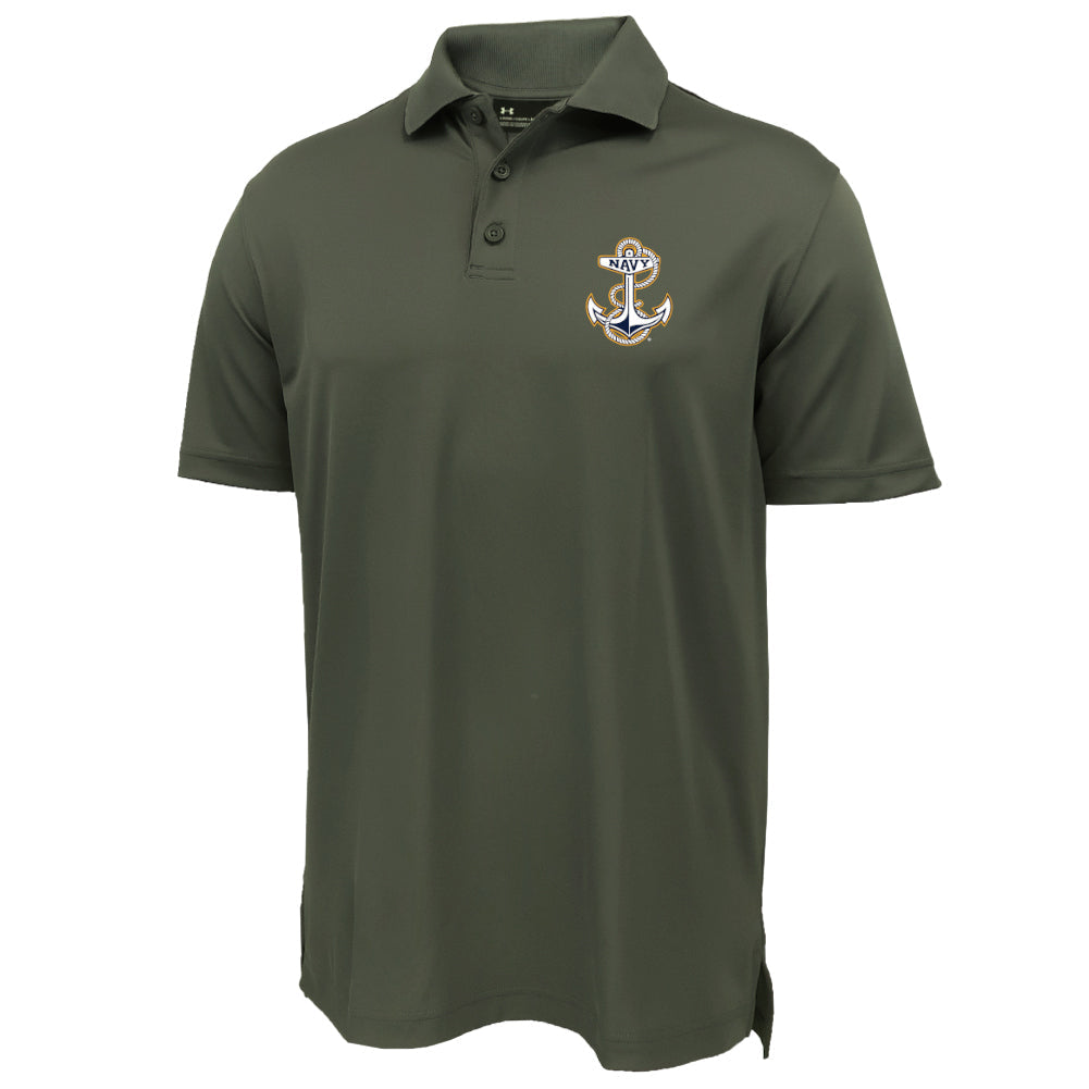 Navy Under Armour Tactical Performance Polo
