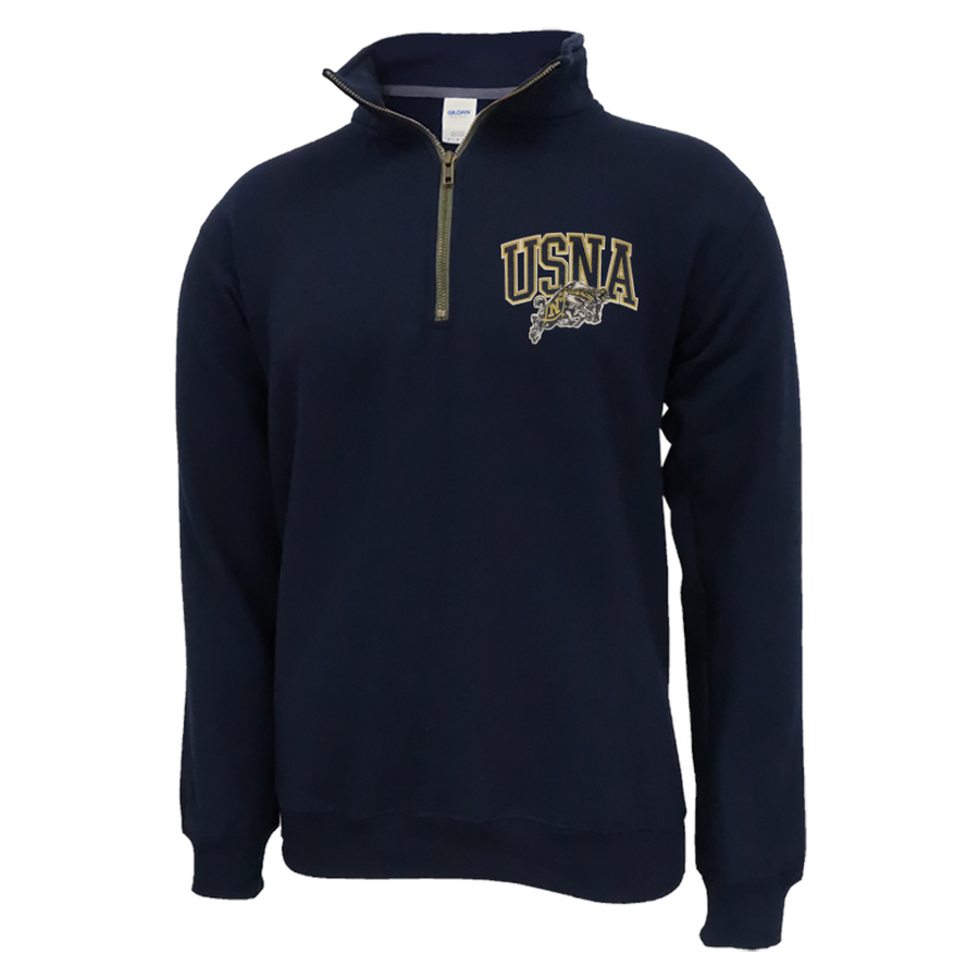 USNA Left Chest Embroidered 1/4 Zip