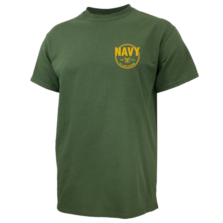 Navy Retired T-Shirt