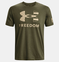 Load image into Gallery viewer, Under Armour New Freedom Logo T-Shirt (OD Green)