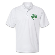 Load image into Gallery viewer, Navy Shamrock Performance Polo