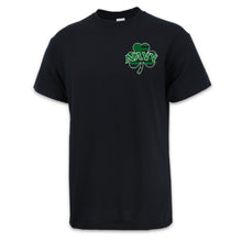 Load image into Gallery viewer, Navy Shamrock Arch Tee