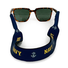 Load image into Gallery viewer, Navy Sublimated Sunglass Holder (Navy)