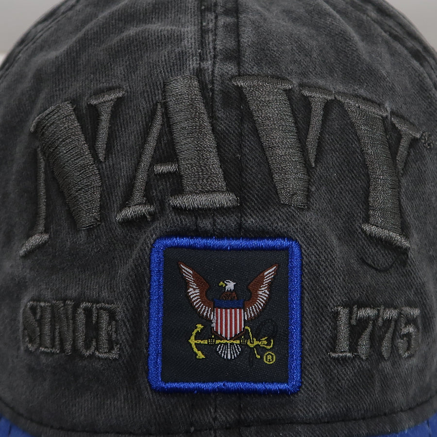 Navy Retro Zero Dark Hat (Grey)