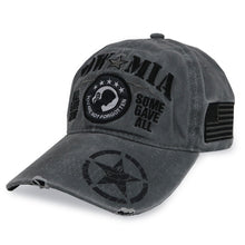 Load image into Gallery viewer, POW MIA Retro Zero Dark Hat (Grey)