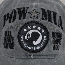 Load image into Gallery viewer, POW MIA Retro Zero Dark Hat (Grey)