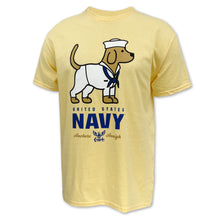 Load image into Gallery viewer, United States Navy Pup Youth T-Shirt (Yellow)