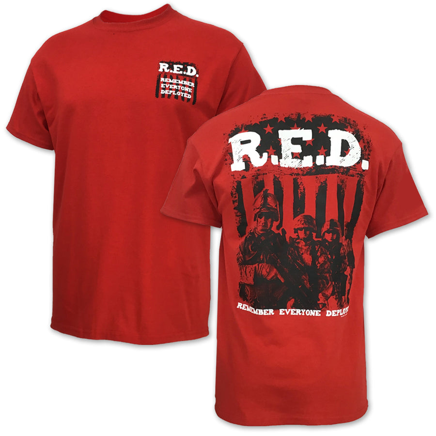 R.E.D. Friday Soldier T-Shirt (Red)