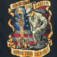 Load image into Gallery viewer, Remember The Fallen T-Shirt (Black)