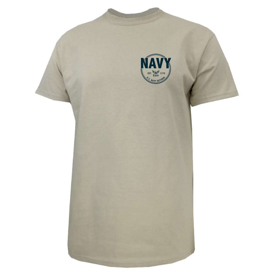 Navy Retired T-Shirt