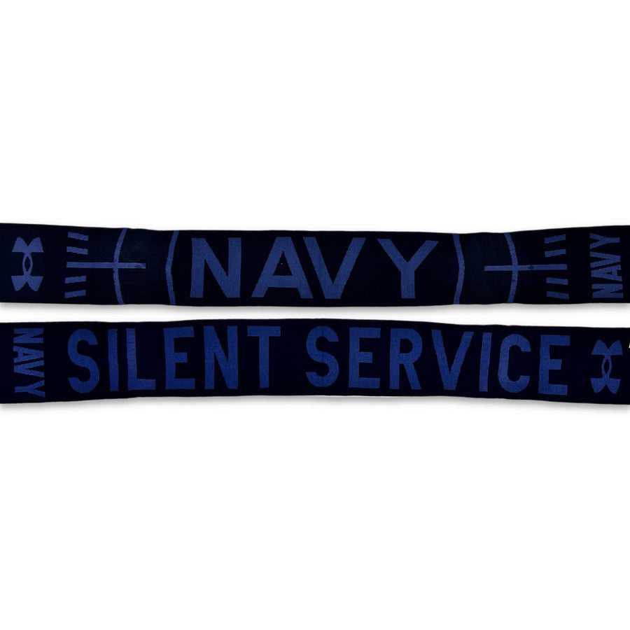 Navy Under Armour 2023 Rivalry Knit Scarf (Navy)