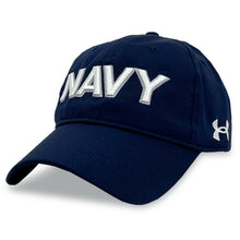 Load image into Gallery viewer, Navy Under Armour Fly Navy Adjustable Hat (Navy)