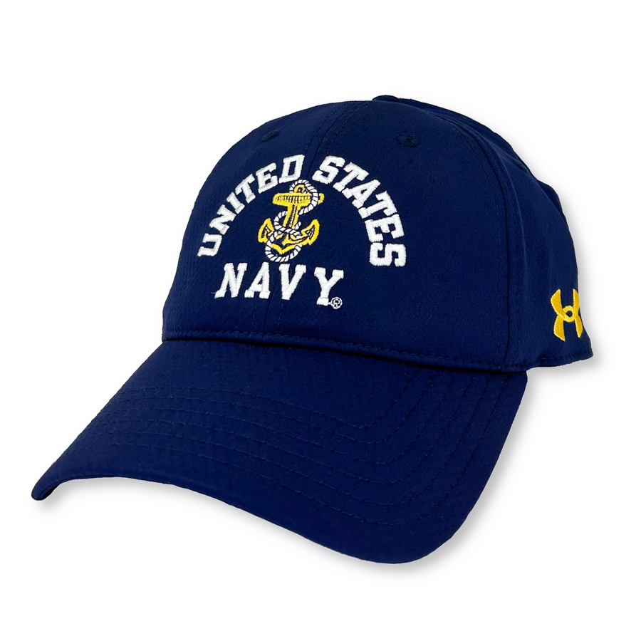 United States Navy Under Armour Zone Adjustable Hat (Navy)