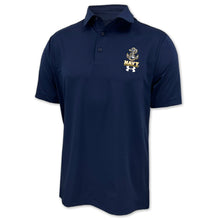 Load image into Gallery viewer, Navy Under Armour Anchor Performance Polo (Navy)