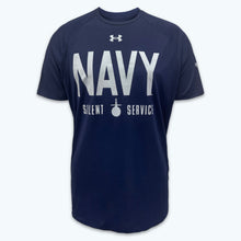 Load image into Gallery viewer, Navy Under Armour Silent Service Tech T-Shirt (Navy)