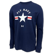 Load image into Gallery viewer, Navy Under Armour Fly Navy Long Sleeve T-Shirt (Navy)