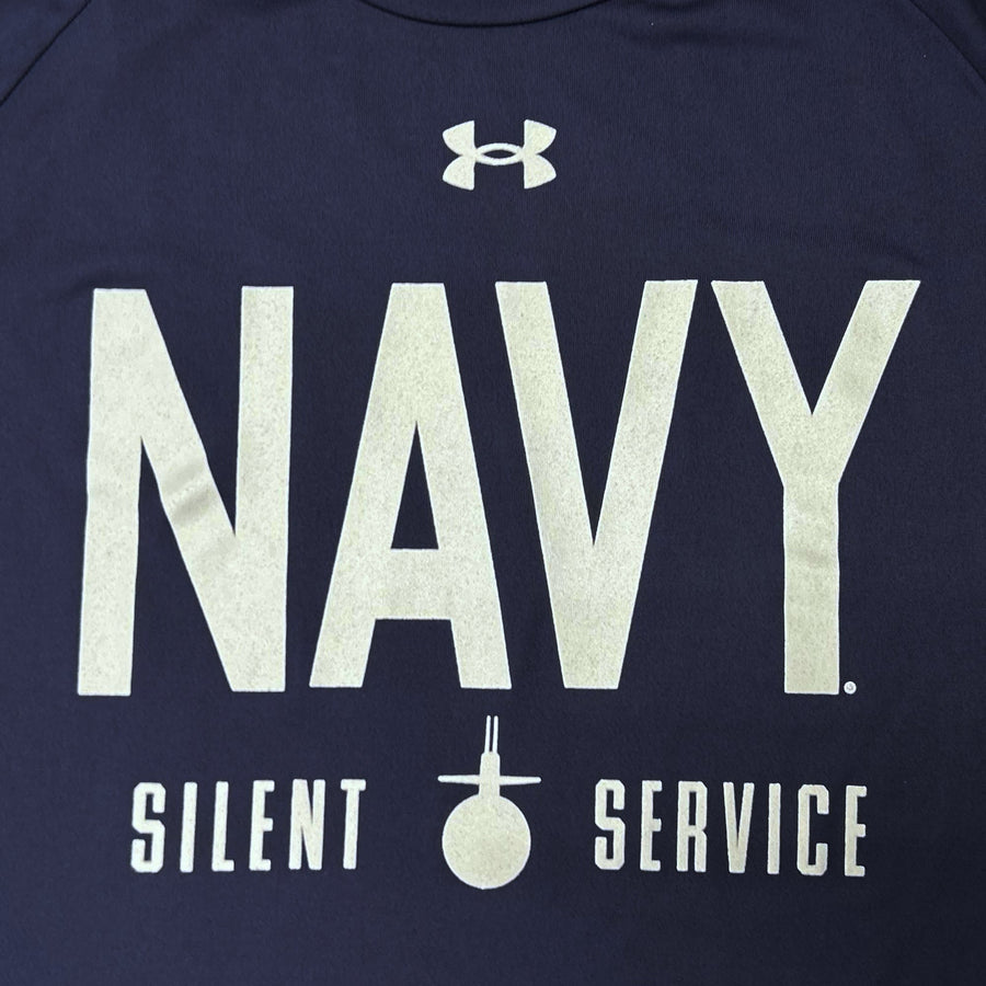 Navy Under Armour 2023 Rivalry Silent Service Tech Long Sleeve T-Shirt (Navy)