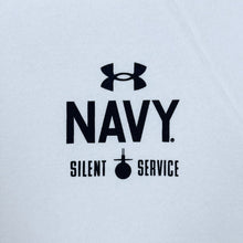 Load image into Gallery viewer, Navy Under Armour 2023 Rivalry Anchor Silent Service Performance Cotton Hood (White)