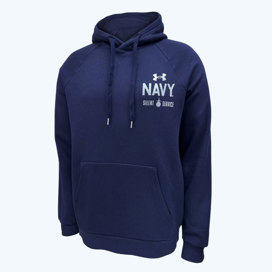 Navy Under Armour 2023 Rivalry Anchor Silent Service Performance Cotton Hood (Navy)