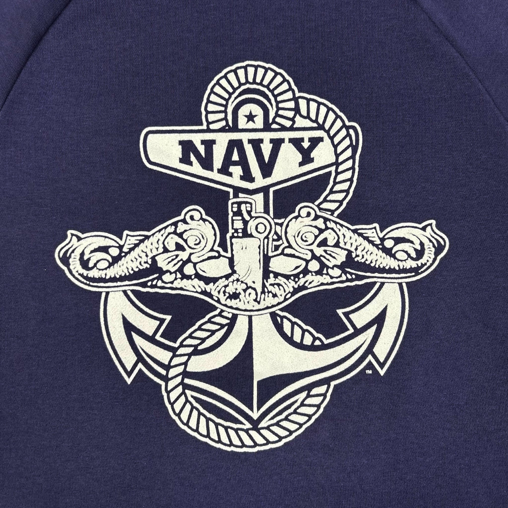 Navy Under Armour 2023 Rivalry Anchor Silent Service Performance Cotton Hood (Navy)