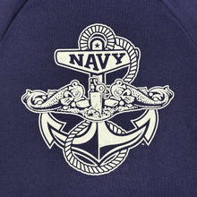 Load image into Gallery viewer, Navy Under Armour 2023 Rivalry Anchor Silent Service Performance Cotton Hood (Navy)