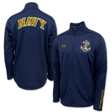 Load image into Gallery viewer, Navy Under Armour Gameday Triad Fleece Jacket (Navy)