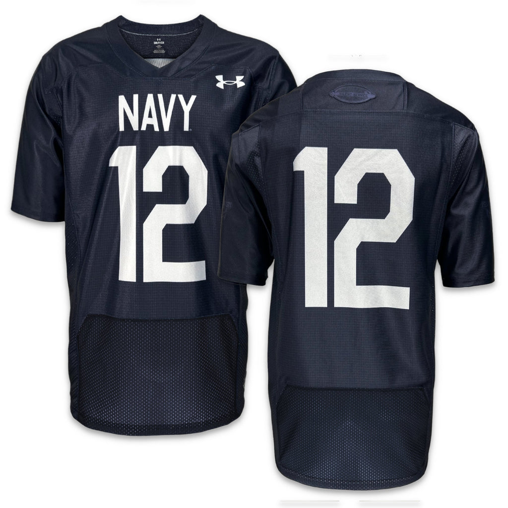 Navy Under Armour 2023 Rivalry Men's Football Replica Jersey (Navy)