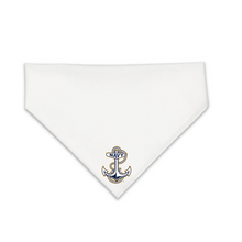 Load image into Gallery viewer, Navy Dog Bandana