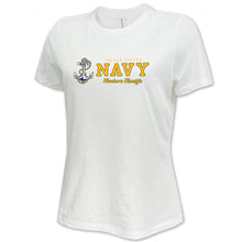 Load image into Gallery viewer, United States Navy Ladies Anchors Aweigh T-Shirt