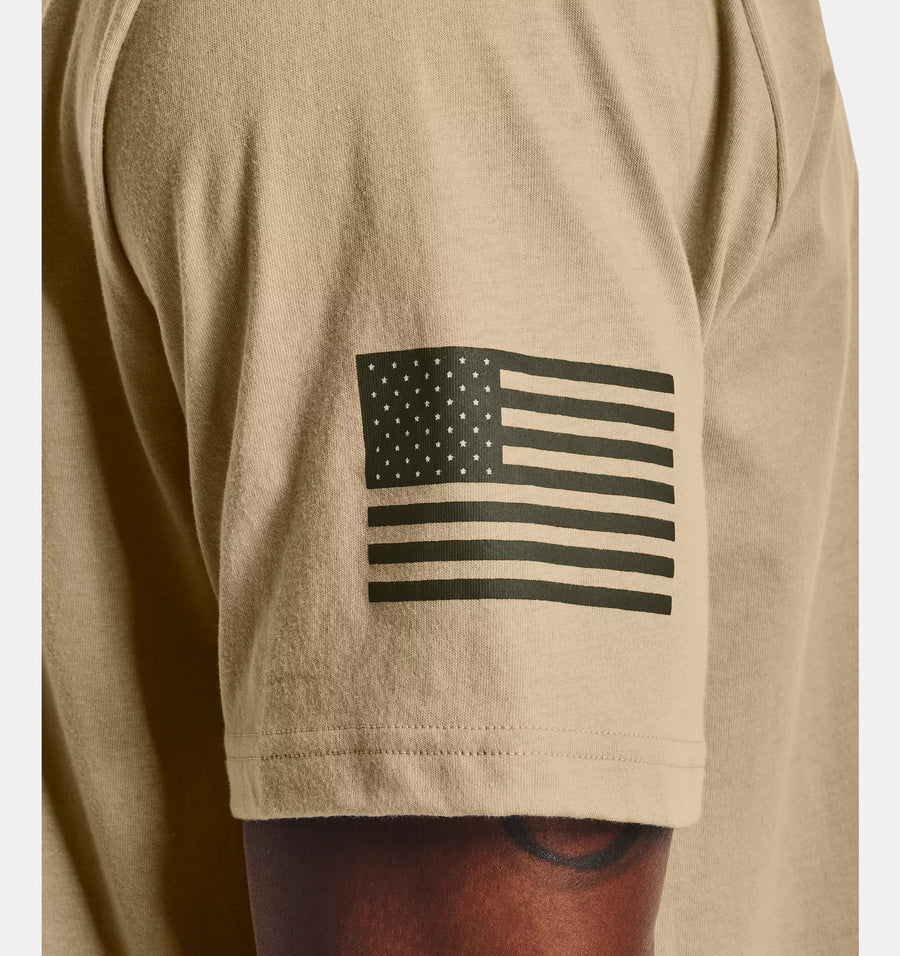 Under Armour New Freedom Logo T-Shirt (Sand)