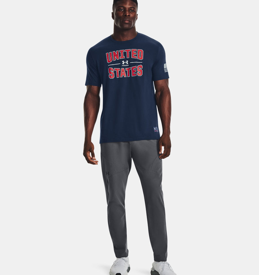 Under Armour Freedom USA T-Shirt (Navy)