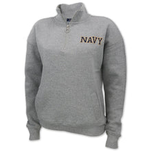 Load image into Gallery viewer, Navy Ladies Dakota 1/4 Zip (Grey)