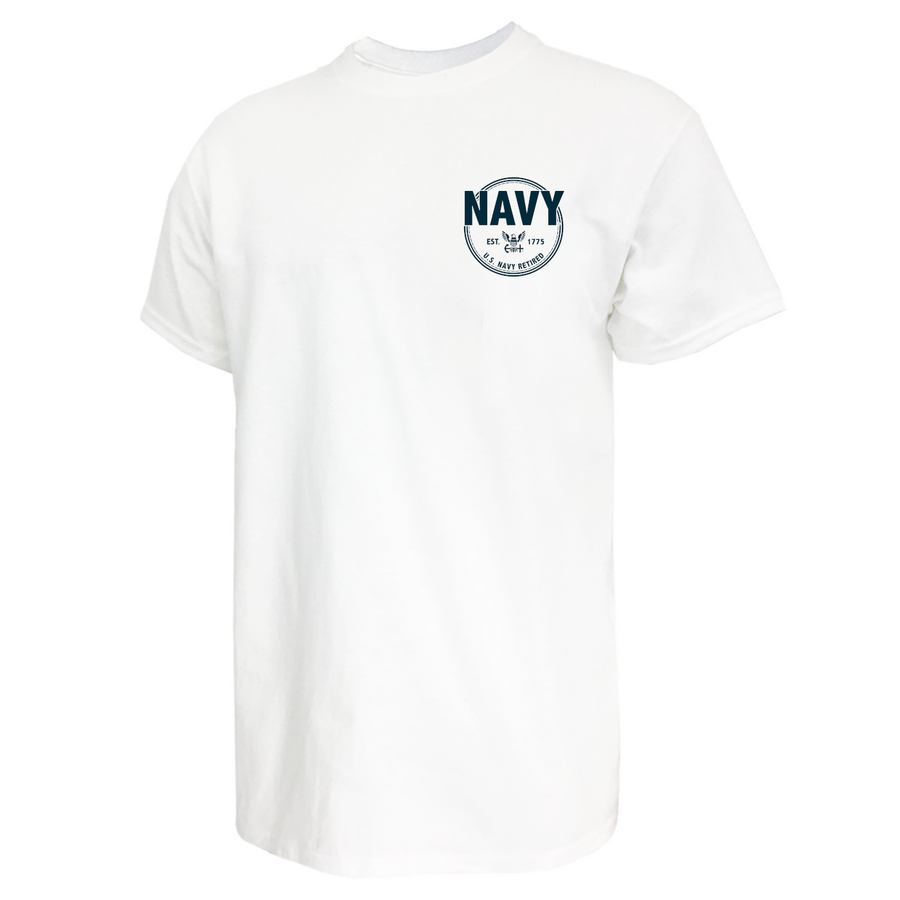 Navy Retired T-Shirt