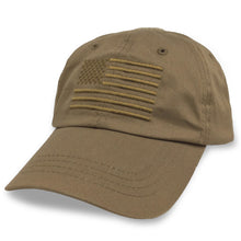 Load image into Gallery viewer, American Flag Hat (Coyote Brown)