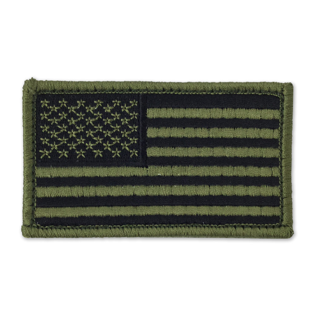 American Flag Velcro Patch (OD Green)