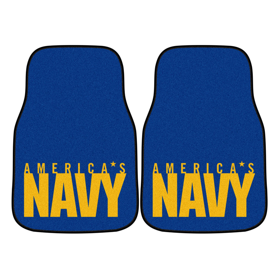 Navy Carpet Car Mats