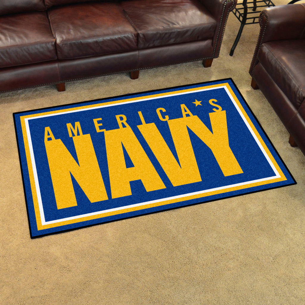 Navy Carpet Mat 4' X 6'