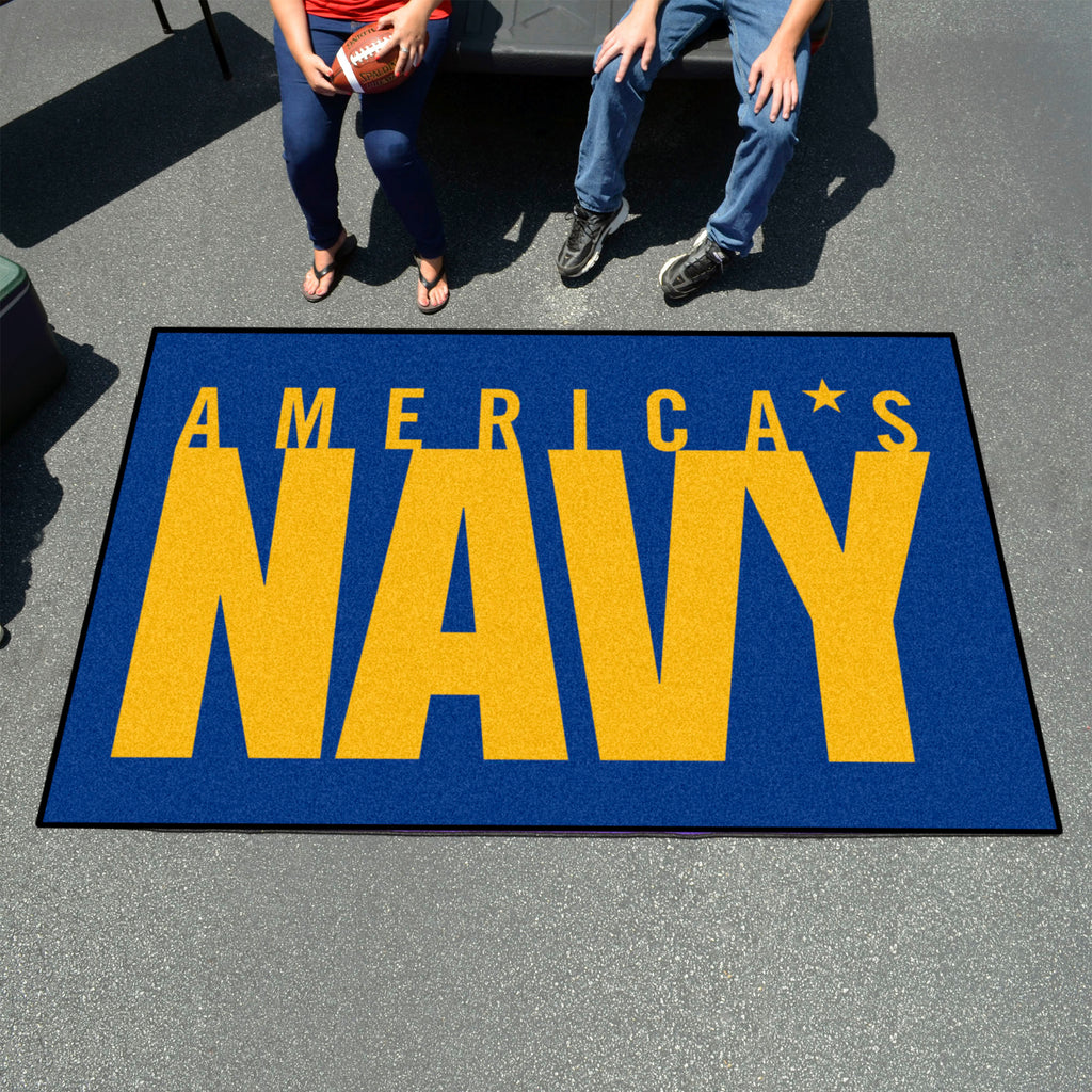Navy Ultimate Tailgater Mat 5' X 8'