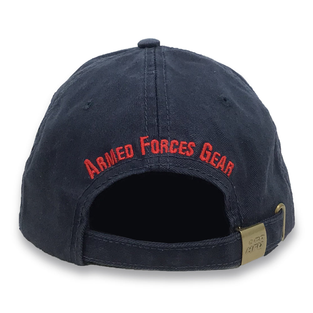 Armed Forces Gear American Flag Hat (Navy)