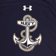 Load image into Gallery viewer, Navy Under Armour Anchor Tech T-Shirt (Navy)