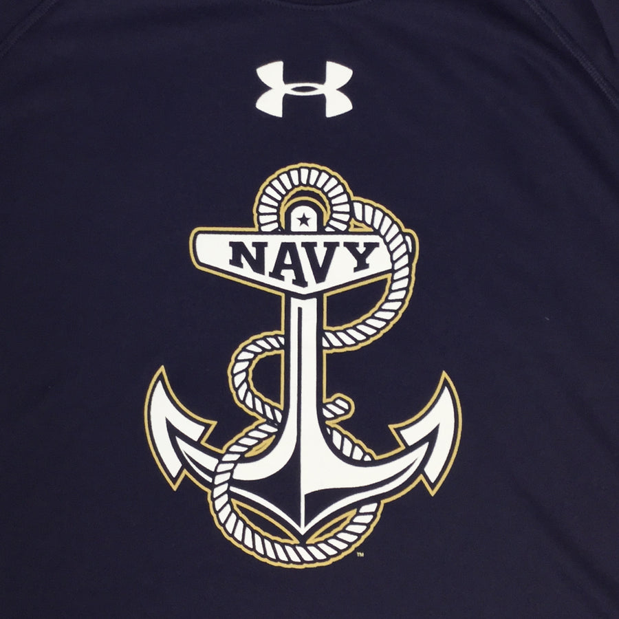 Navy Under Armour Anchor Tech T-Shirt (Navy)