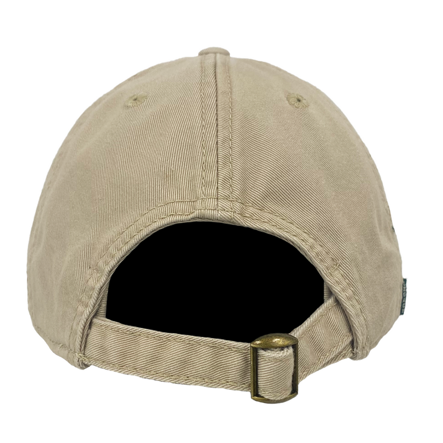 Navy Dad Relaxed Twill Hat (Khaki/Navy)