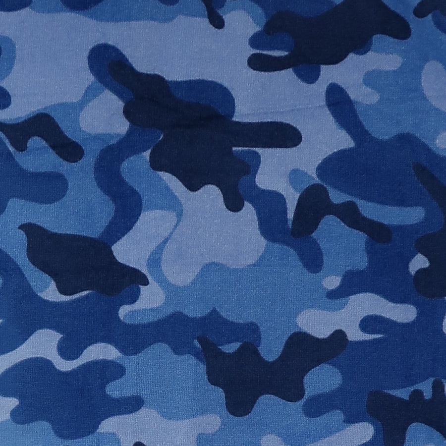 Blue Camouflage Beach Towel (30"X60")