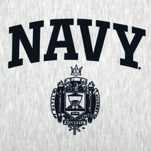 Load image into Gallery viewer, USNA Issue Champion Reverse Weave Hood (Ash)