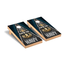 Load image into Gallery viewer, Navy Chief Triangle Regulation Cornhole Game Set