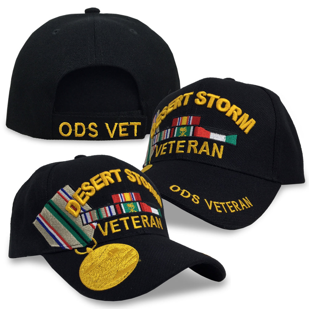 Desert Storm Veteran Medal Cap