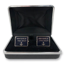 Load image into Gallery viewer, Dont Give Up The Ship Cufflinks